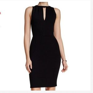 NWT Love Ady Black Textured Knit Dress Sz M